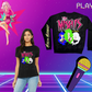 Pre-Order 80's Pink Haired Cartoon Singer And Friends The Holograms Nostalgic 80's Cartoon Apparel