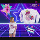 Pre-Order 80's Pink Haired Cartoon Singer And Friends The Holograms Nostalgic 80's Cartoon Apparel