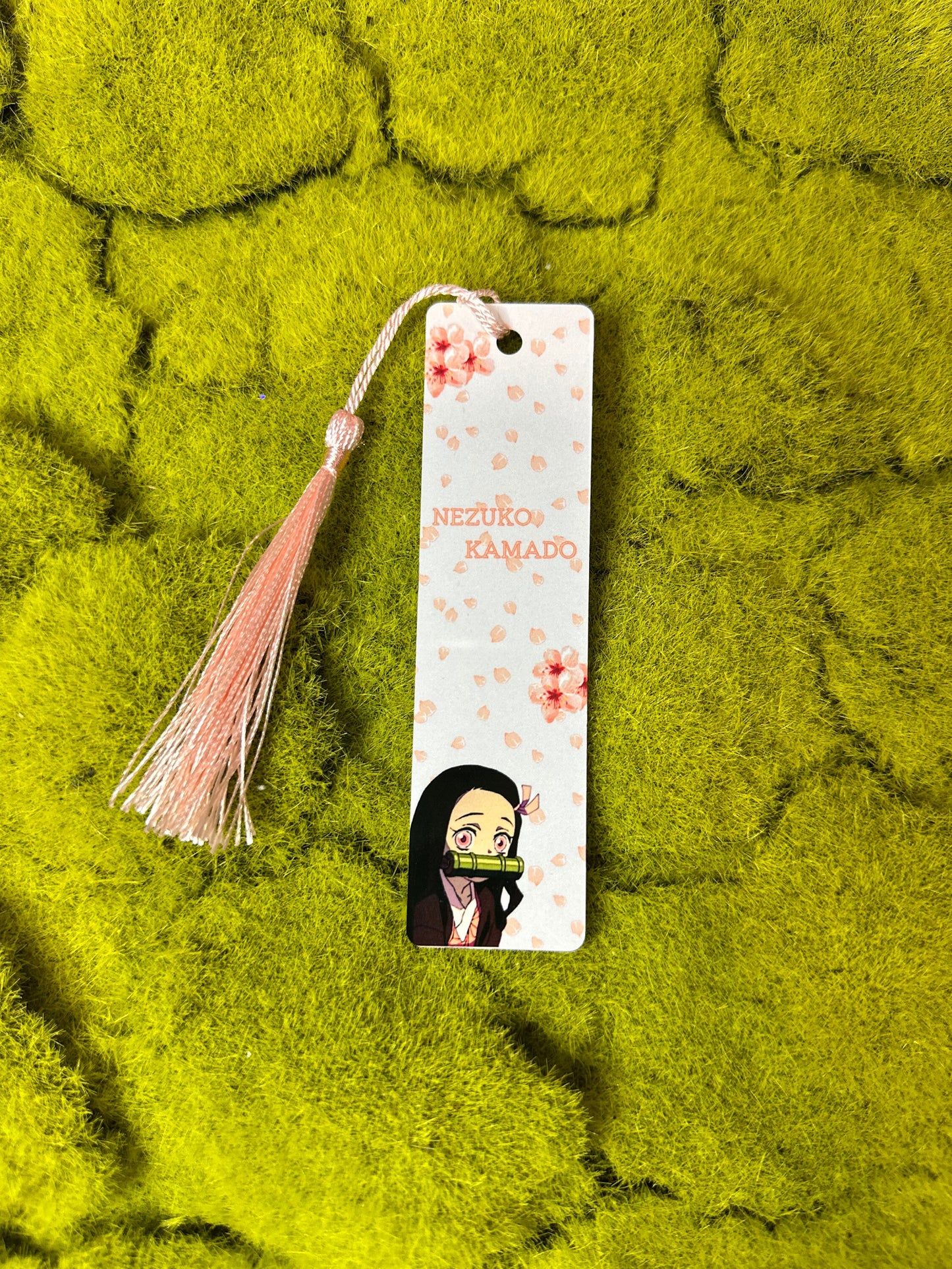 Metal Anime Themed Bookmarks With Tassel