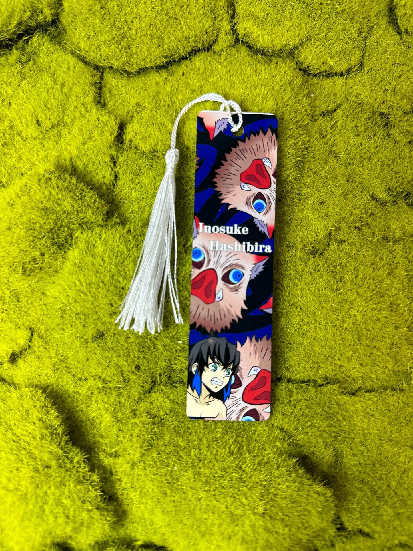 Metal Anime Themed Bookmarks With Tassel